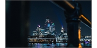 city of london at night